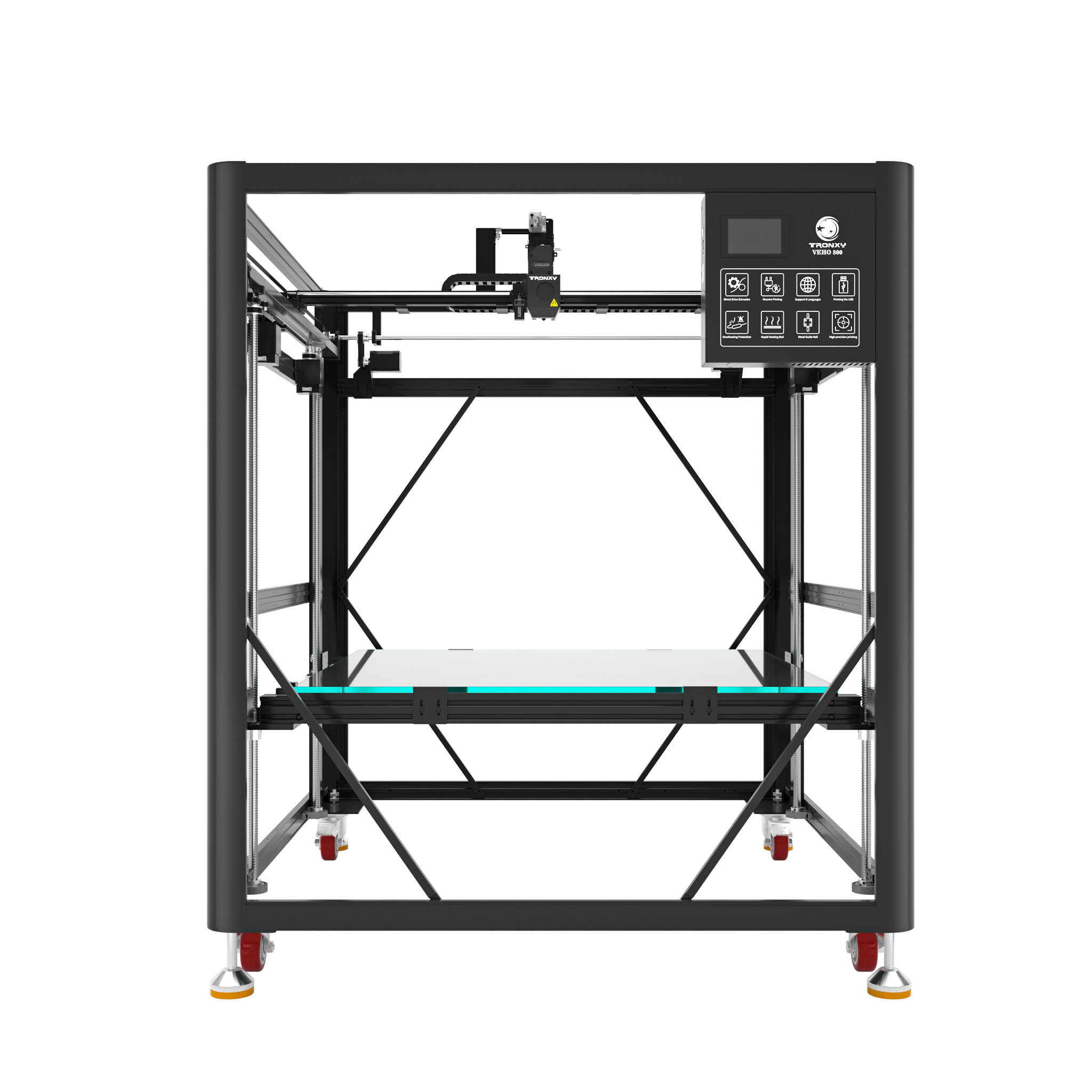 VEHO-1000-16 Direct Drive 3D Printer Large 3D Printer 1000*1000*1600mm