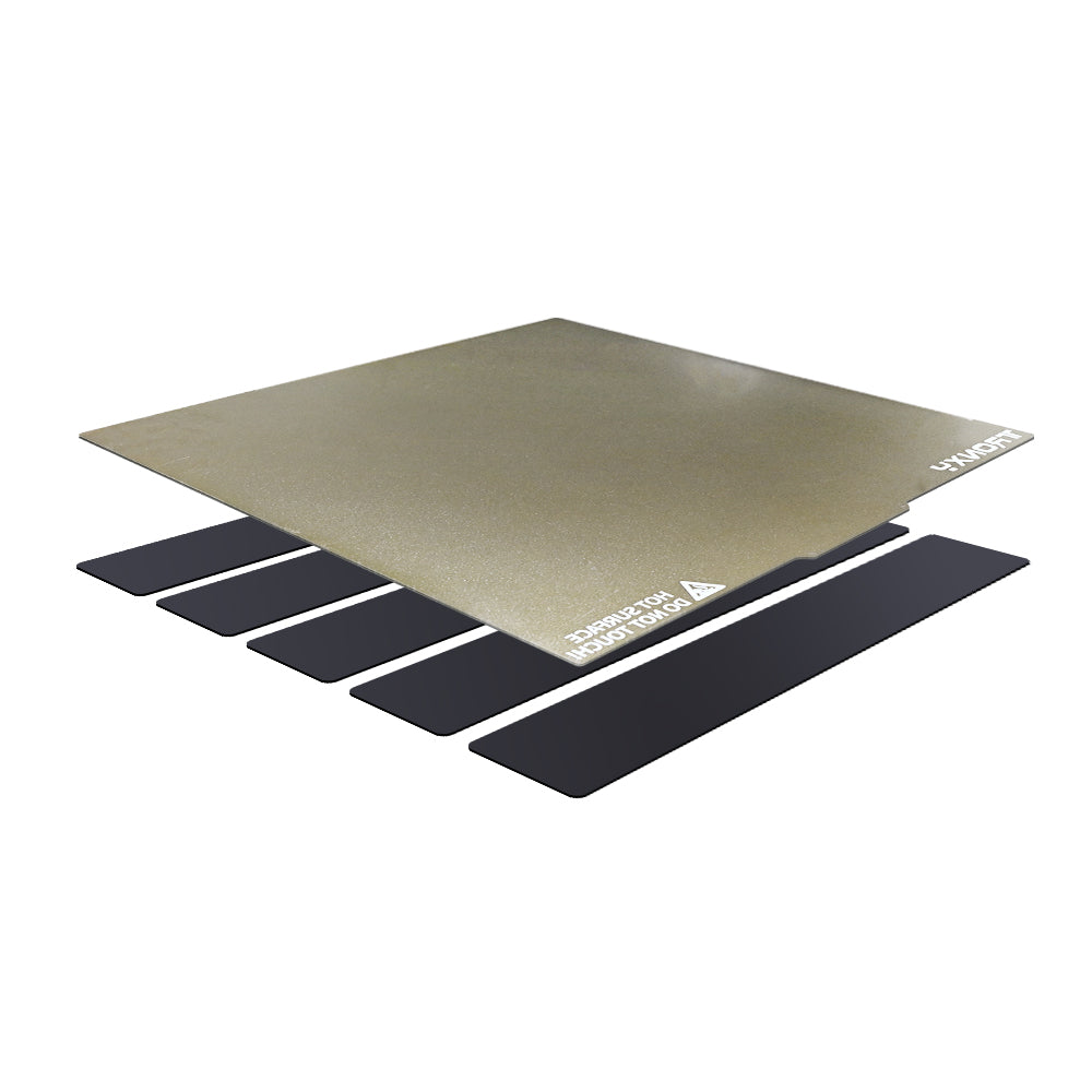 PEI500 Magnetic Sticker Removal Spring Steel PEI Double Sided Textured Sheet Build Plate 500mm*500mm