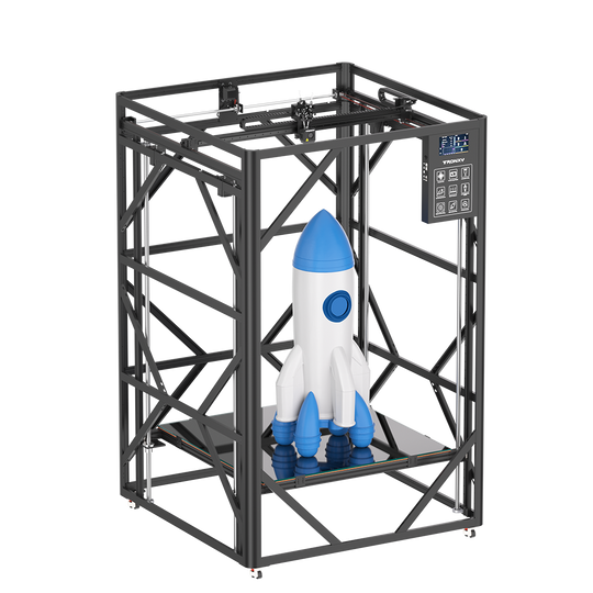 VEHO-1000-16-PRO-2E Multicolor 2-In-1-Out Dual Extruder High Speed Printing With Klipper Firmware Direct Drive 3D Printer Large 3D printer 1000*1000*1600mm