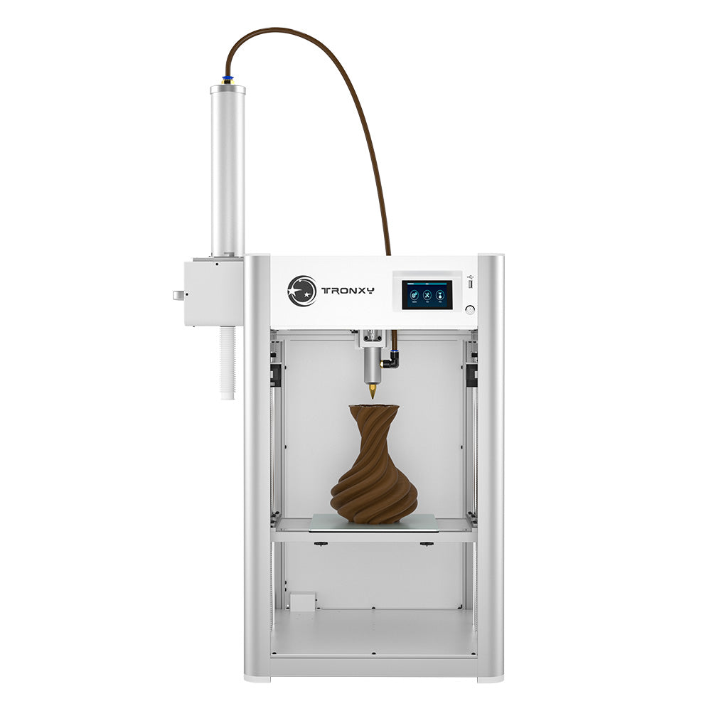 Tronxy Moore X2540 Ceramic & Clay 3d printer with Aluminum Barrel Feeding system electric putter 255mm*255mm*400mm
