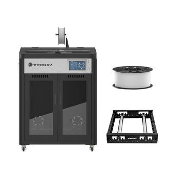 TRONXY VEHO 600A Full Enclosure 3D Printer 600*600*600mm Large Print Size With Klipper Firmware Direct Drive Extrusion
