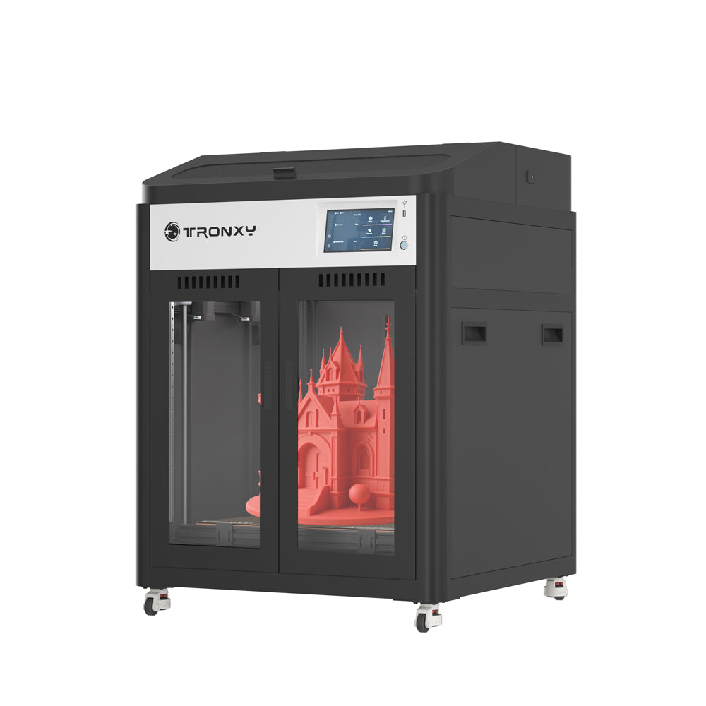 TRONXY VEHO 600A Full Enclosure 3D Printer 600*600*600mm Large Print Size With Klipper Firmware Direct Drive Extrusion