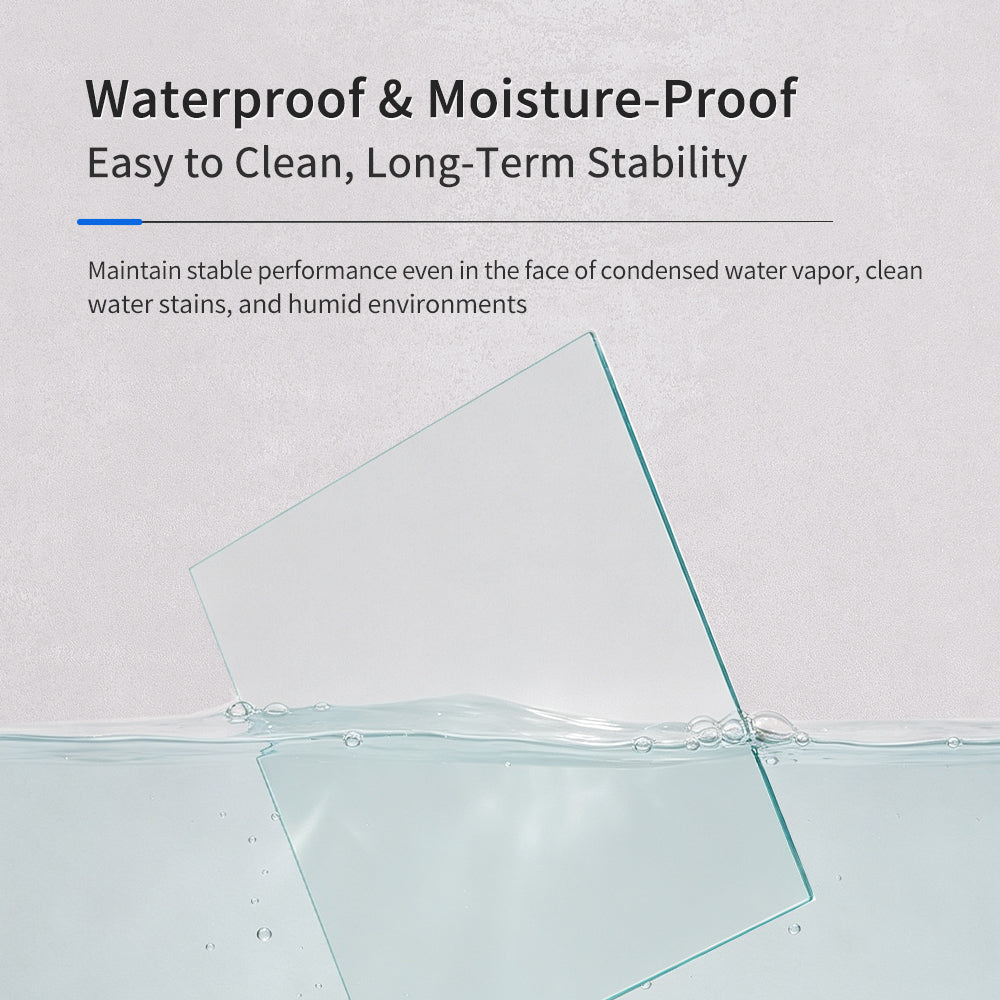 TRONXY High Borosilicate Tempered Glass Plate for 3D Printer-330x330mm/400x400mm/500x500mm/600x600mm Build Plate