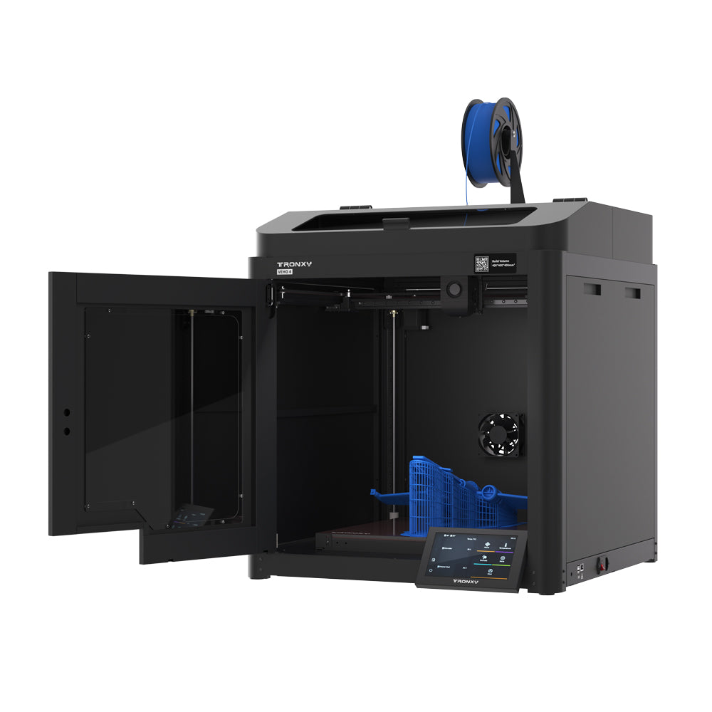 TRONXY VEHO 4A Full Enclosure High Speed 700mm/s  With Klipper Firmware 3D Printer Print Size 400*400*400mm