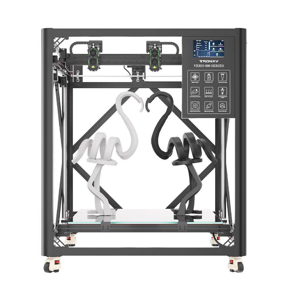 TRONXY GEMINI 800 Independent Dual Extruder&Multicolor Large IDEX 3D Printer 800×800×800mm