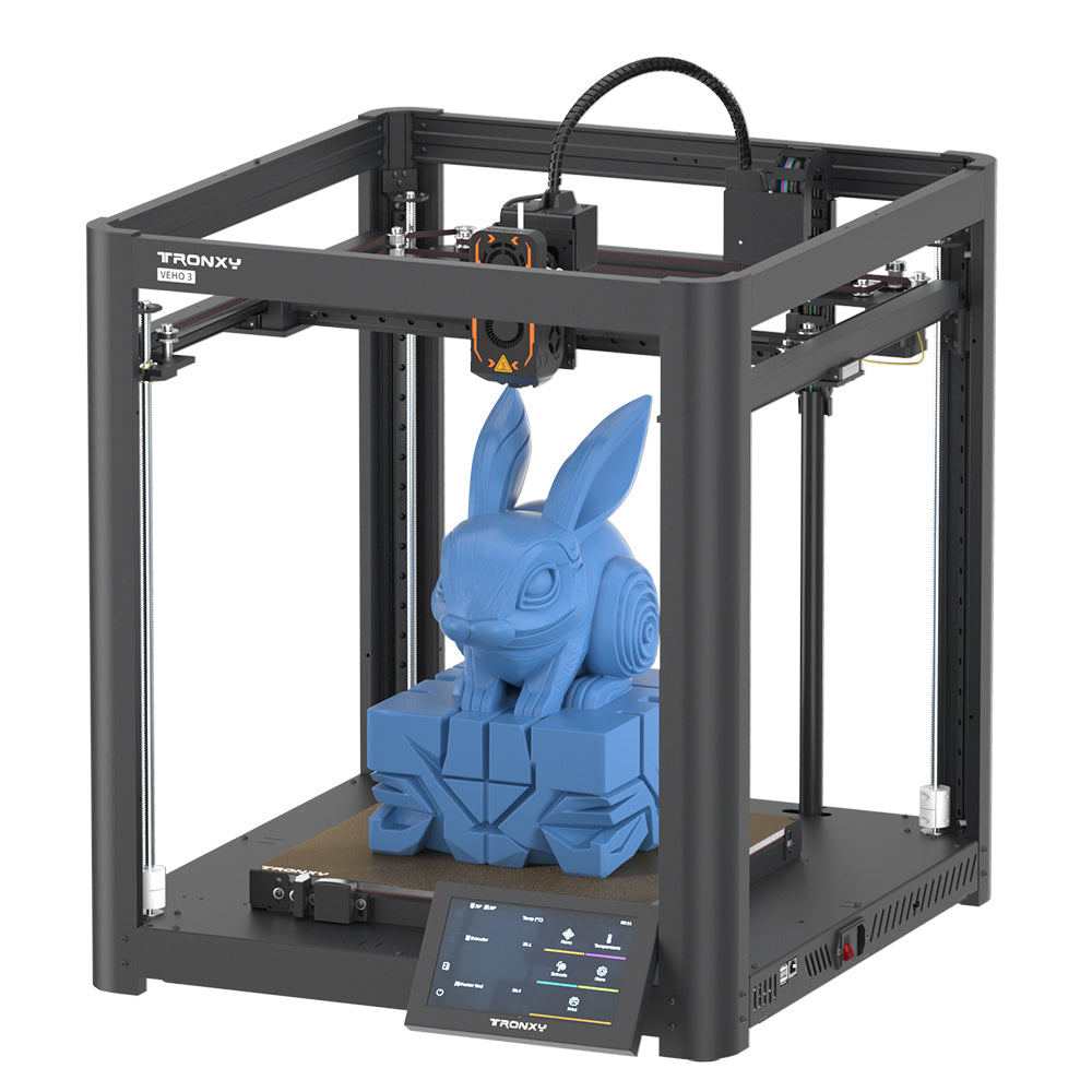 TRONXY VEHO 3 High-Speed 600mm/s  With Klipper System 3D Printer Print Size 330*330*400mm