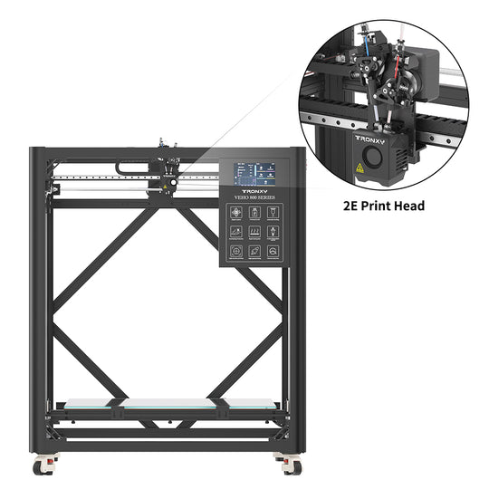 New Upgrade VEHO-800-PRO With Klipper Firmware Direct Drive 3D Printer Large 3D printer 800*800*800mm