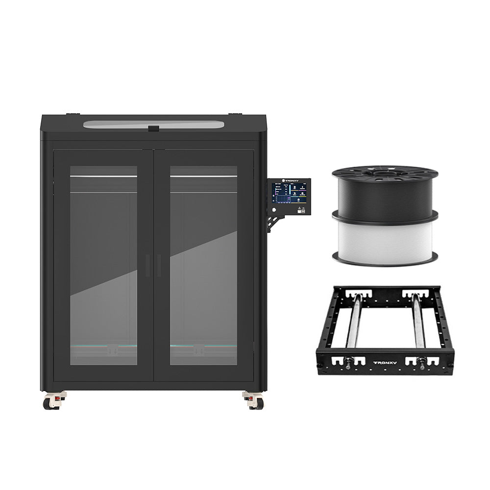 VEHO 800A Full Enclosure 3D Printer 800*800*800mm Large Print Size With Klipper Firmware Direct Drive Extrusion