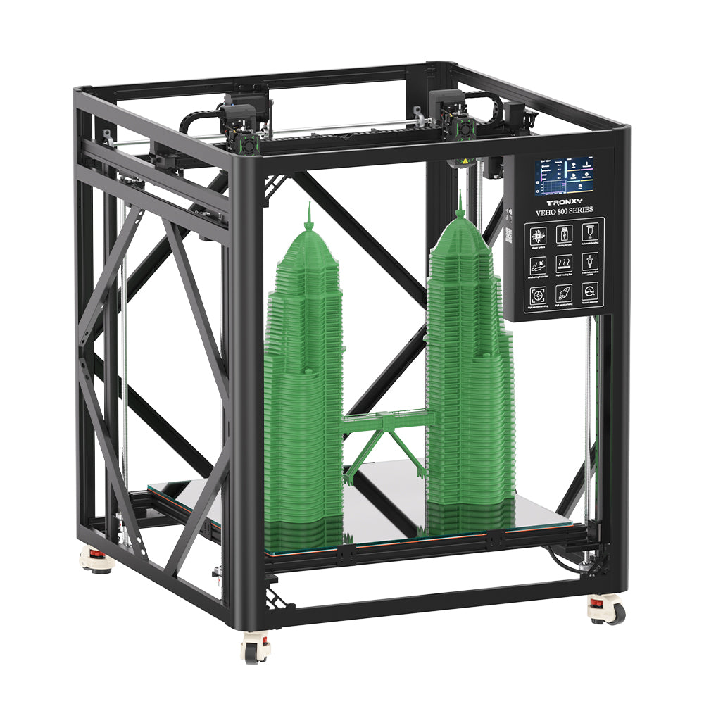 TRONXY GEMINI 800 Independent Dual Extruder&Multicolor Large IDEX 3D Printer 800×800×800mm