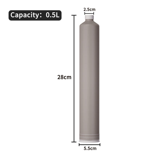 Tronxy Large Capacity Ceramic Clay Cartridge For 3D Printing, 0.5L/PC,Smooth Extrusion For Moore Series Clay 3D Printer