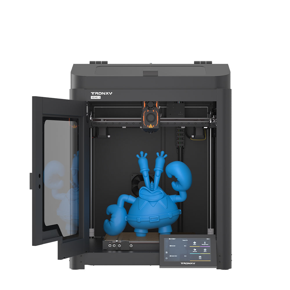 TRONXY VEHO 3A Full Enclosure High-Speed 700mm/s With Klipper 3D Printer Print Size 330*330*400mm