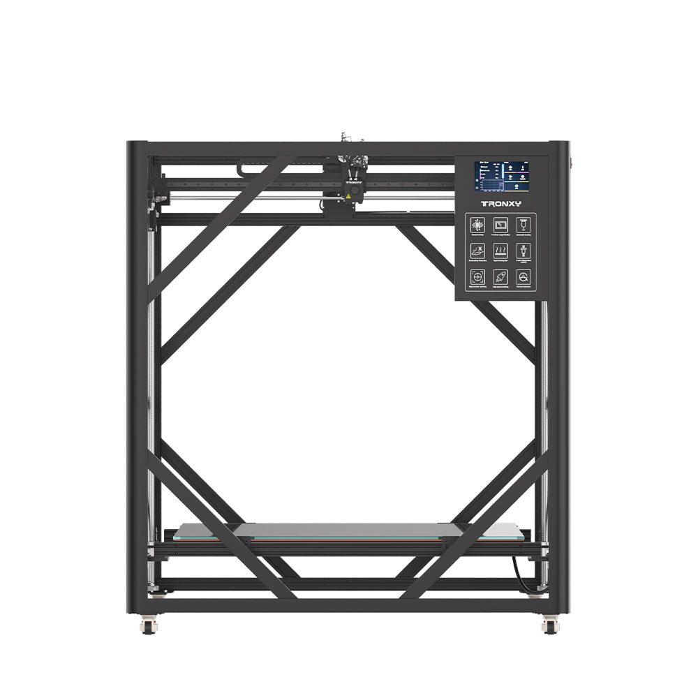 VEHO-1000-PRO-2E Multicolor 2-In-1-Out Dual Extruder High Speed Printing With Klipper Firmware Direct Drive 3D Printer Large 3D printer 1000*1000*1000mm