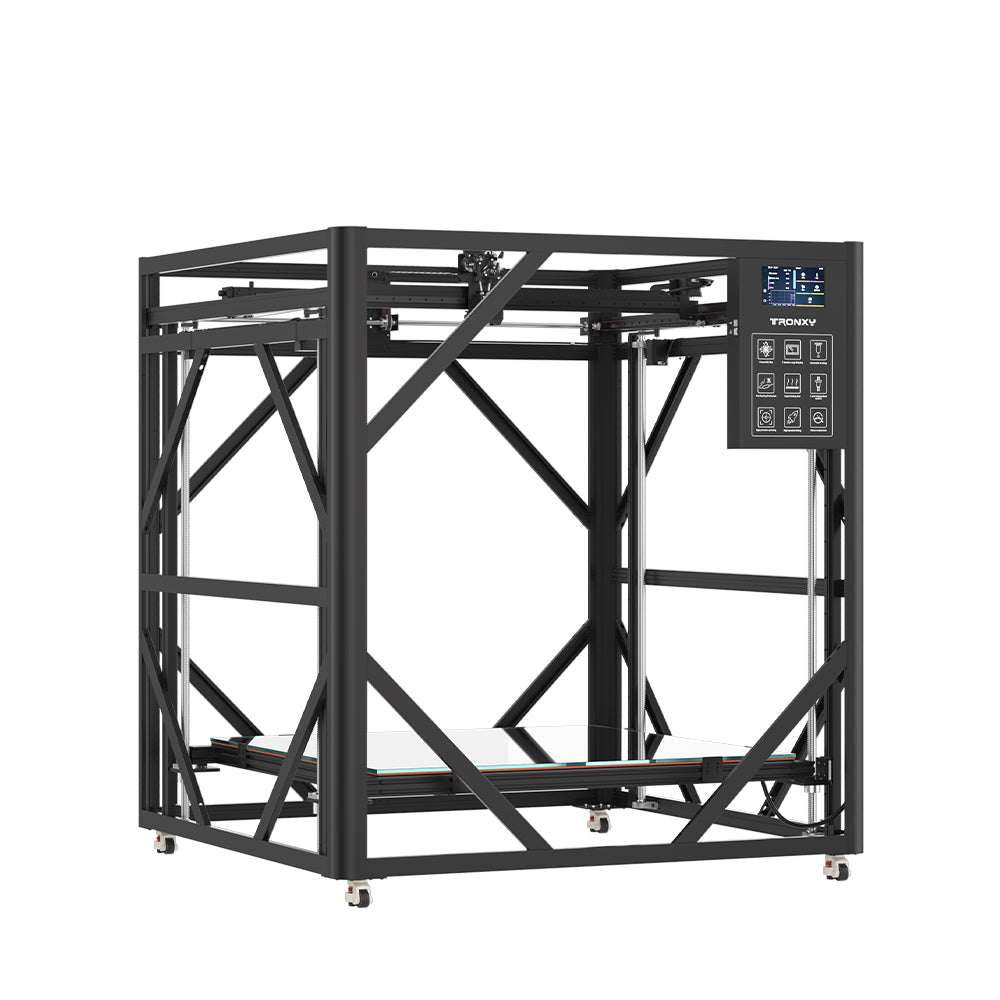 VEHO-1000-PRO-2E Multicolor 2-In-1-Out Dual Extruder High Speed Printing With Klipper Firmware Direct Drive 3D Printer Large 3D printer 1000*1000*1000mm