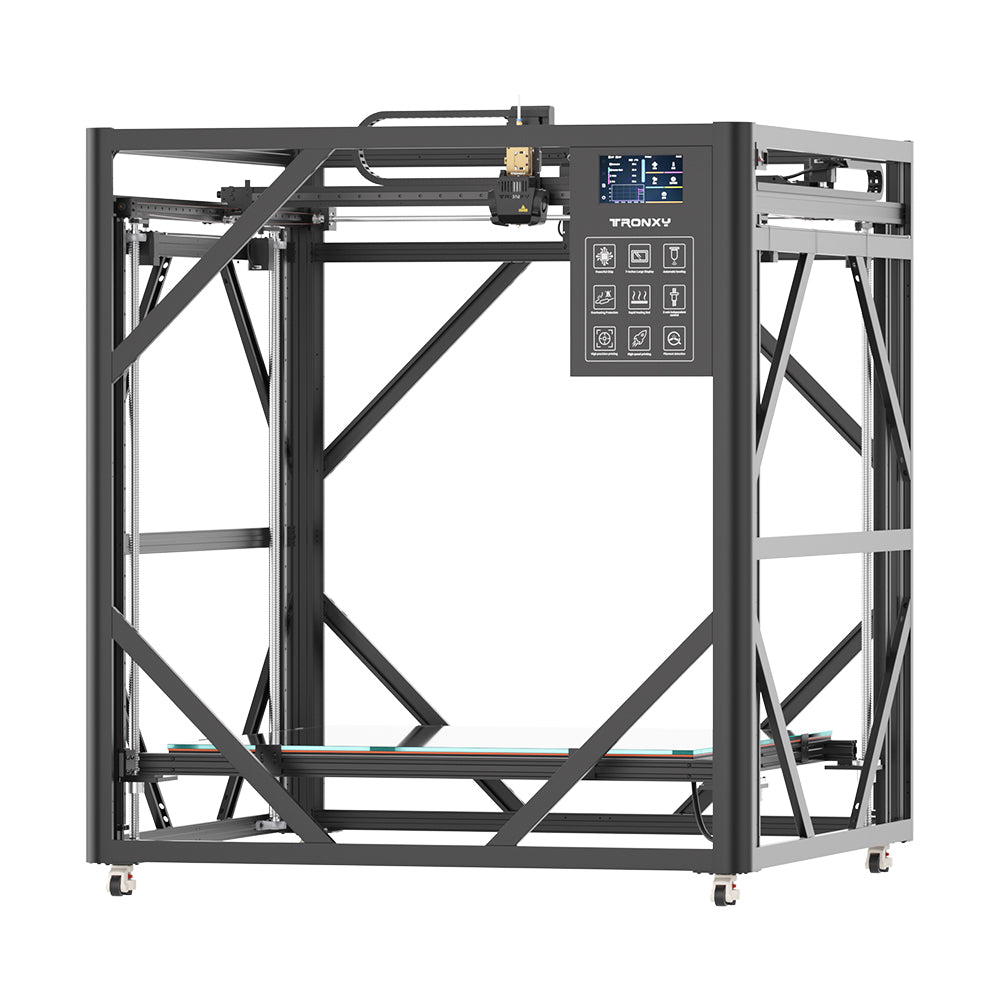 TRONXY VEHO 1000 Pro 3D Printer, 2.85mm High Temp Extruder For Industrial Printing,1000x1000x1000mm Large Format