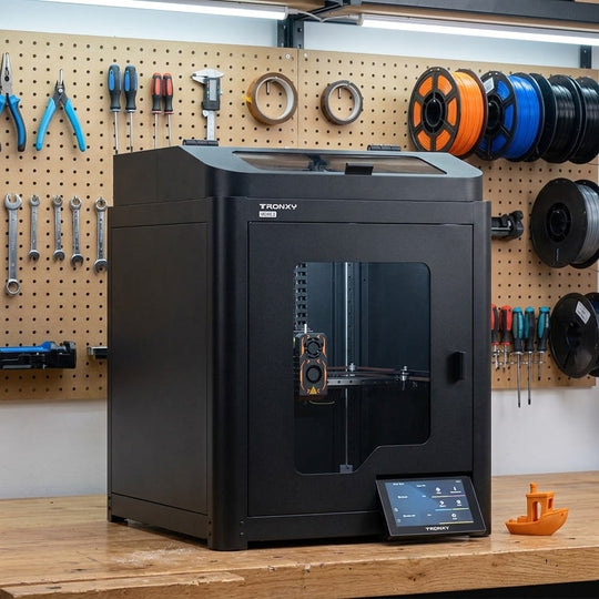 TRONXY VEHO 3A Fully Enclosed High-Speed 700mm/s With Klipper 3D Printer Print Size 330*330*400mm