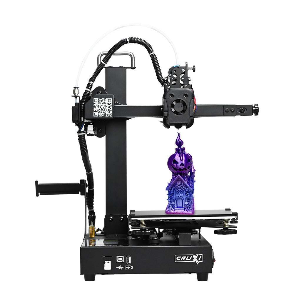 New Upgrade CRUX1S Mini 3D Printer 180*180*180mm High Speed  Direct Drive Portable Desktop 3D Printer