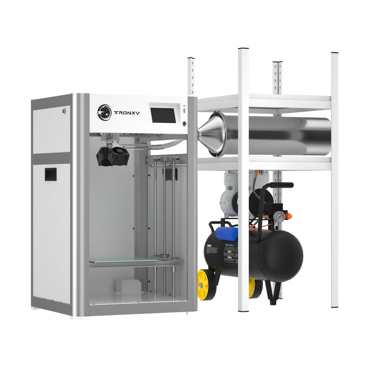 Tronxy Moore X2540 Ceramic & Clay 3d printer with Aluminum Barrel Feeding system electric putter 255mm*255mm*400mm