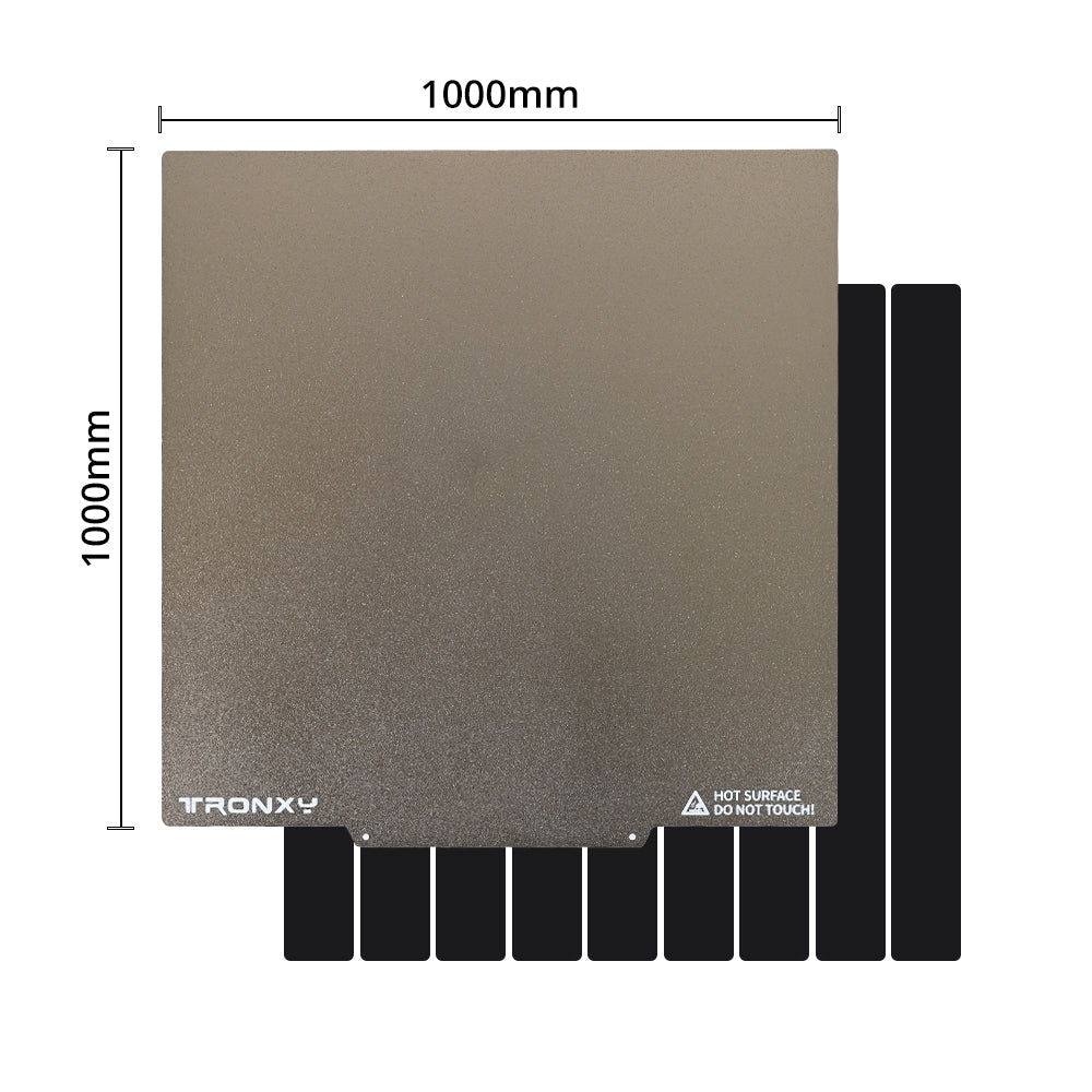 PEI 1000 magnetische Aufkleberentfernung, Federstahl-PEI-Blatt-Bauplatte