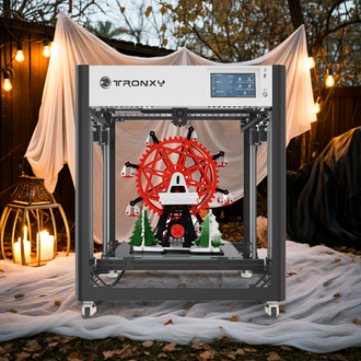 TRONXY VEHO 500 PRO Large Format 3D Printer With High Speed Klipper, 320℃ High Temp, Direct Drive,Build Volume 500×500×500mm