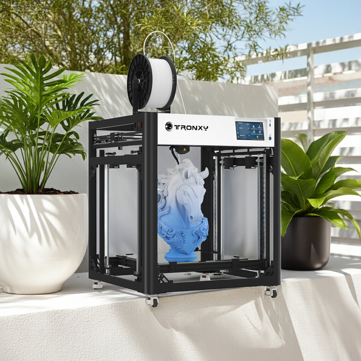 TRONXY VEHO 600 PRO V3 Klipper CoreXY 3D Printer - 600x600x600mm Large Format with Linear Rails & Direct Drive