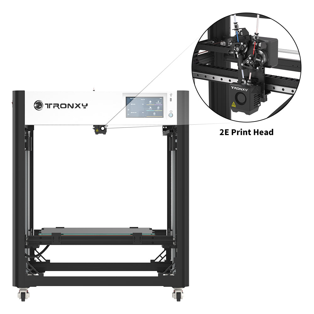 VEHO-600 PRO V3 With Klipper Firmware Direct Drive Extrusion 3D Printer Large Print Size 600*600*600mm