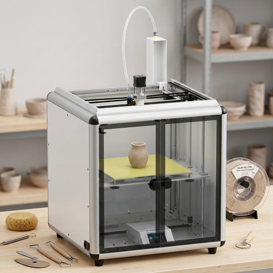 Tronxy Moore 3 PRO Large Enclosure Clay 3D Printer 330mm*330mm*380mm with Feeding system electric putter