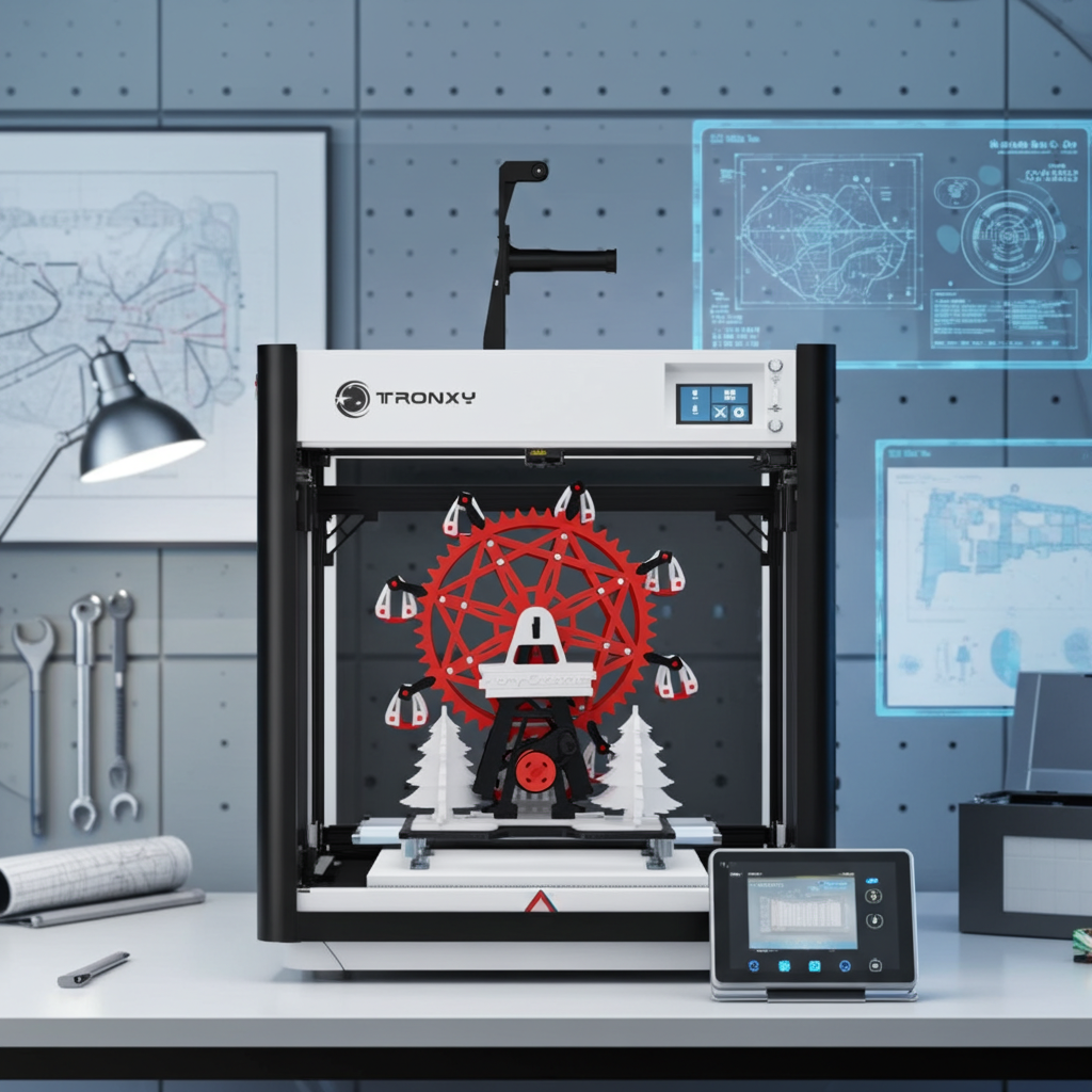 TRONXY VEHO 500 PRO Large Format 3D Printer With High Speed Klipper, 320℃ High Temp, Direct Drive,Build Volume 500×500×500mm