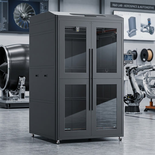 TRONXY VEHO 1000-16A Fully Enclosed High Speed 3D Printer 1000×1000×1600mm Large format Direct Drive Extrusion