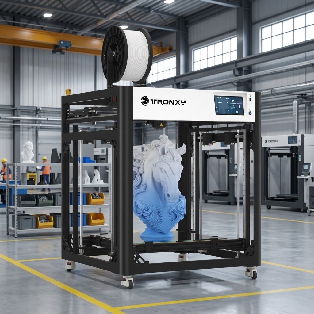 TRONXY VEHO 600 PRO V3 Klipper CoreXY 3D Printer - Large Format With 600x600x600mm