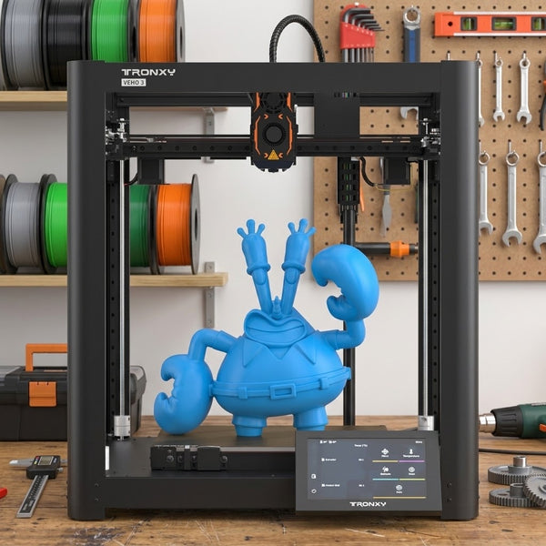 TRONXY VEHO 3 High-Speed 600mm/s  With Klipper Firmware 3D Printer Print Size 330*330*400mm
