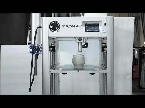 Ton-3D-Drucker. Neuer elektrischer Putter mit Aluminium-Fass-Zuführungssystem