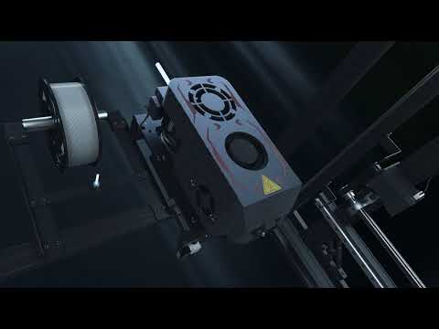 TRONXY VEHO 500 PRO With Klipper Firmware Direct Drive Extrusion 3D Printer Large Print Size 500*500*500mm