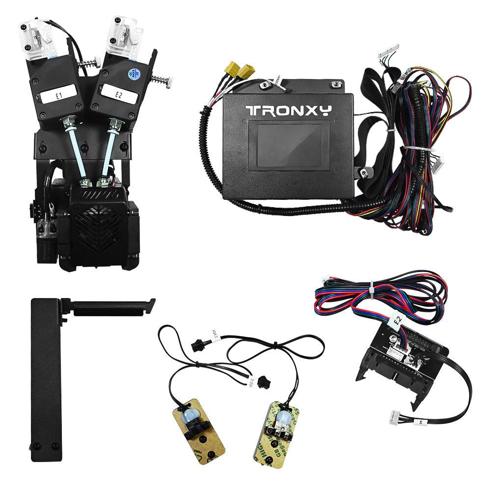 2E Upgrade kits 2-In-1-Out Dual extrusion Direct Drive upgrade kits for Upgrade VEHO-600 to VEHO-600-2E - Tronxy 3D Printers Official Store