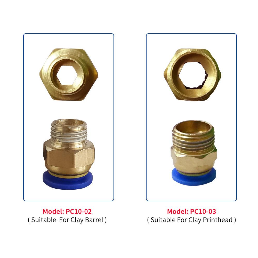 3D Printer Parts Pneumatic Fitting Kit for Moore Series - Tronxy 3D Printers Official Store