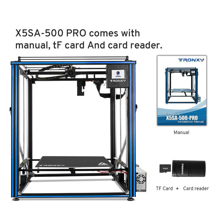 Tronxy X5SA-500 Pro Large 3d printer 500*500*600mm - Tronxy 3D Printers Official Store
