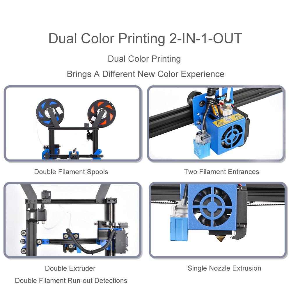 TRONXY XY-2 Pro-2E Titan 2-IN-1-OUT 3D Printer 255*255*245mm - Tronxy 3D Printers Official Store