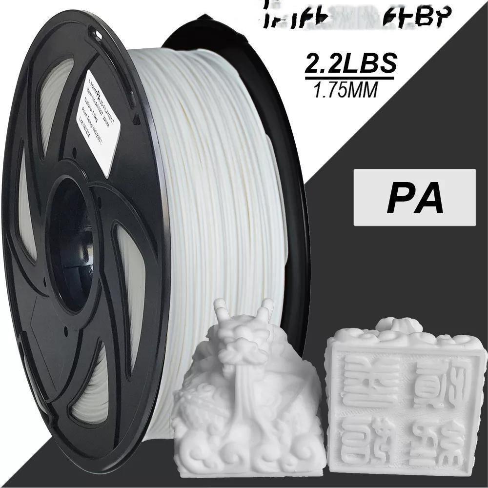 3D Printer White Nylon Filament 1.75 mm, 2.2 LBS (1KG) - Tronxy 3D Printers Official Store