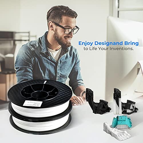 Materials PVA 3D Printer Filament, 1.75mm, 0.5KG Spool - Water Soluble Filament for 3D Printers，Natural - Tronxy 3D Printers Official Store