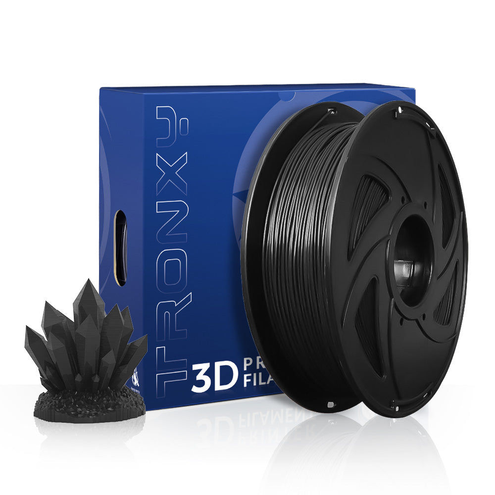 Filament ABS pour imprimante 3D, bobine de 1 kg, 1,75 mm, noir