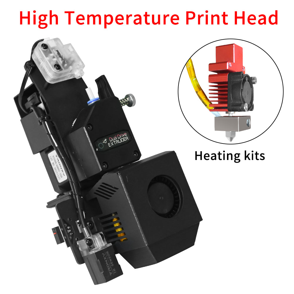 VEHO series All-Metal Hotend Extruder High Temp 320℃ Print head kits 1.75MM Direct drive Extruder