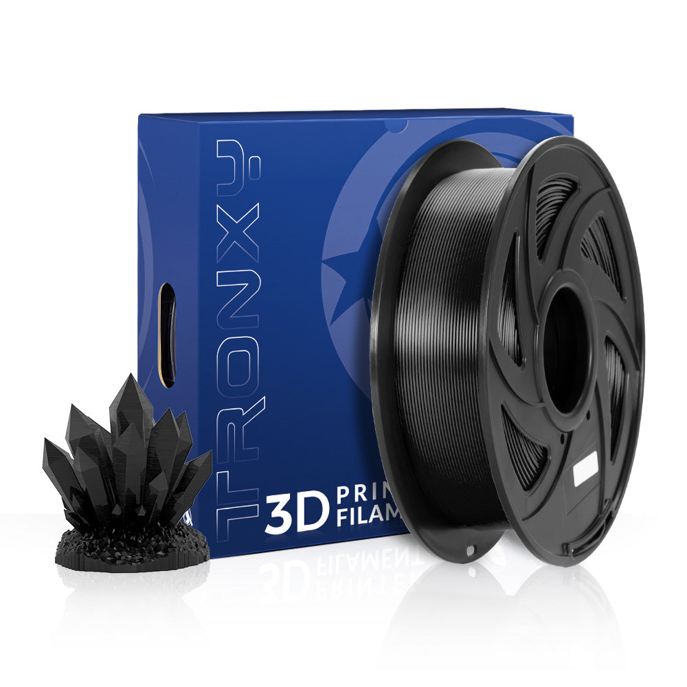 Tronxy Neues 1,75 mm schwarzes PLA-Filament