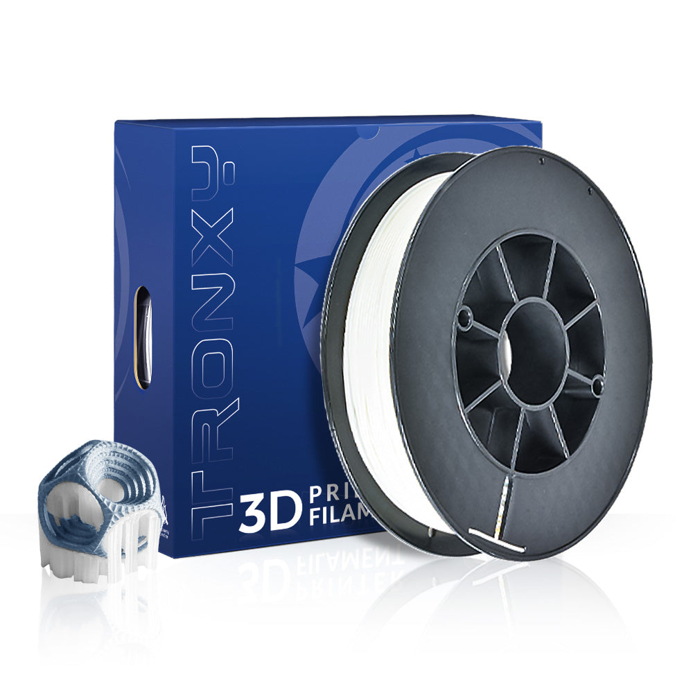 Materials PVA 3D Printer Filament, 1.75mm, 0.5KG Spool - Water Soluble Filament for 3D Printers，Natural