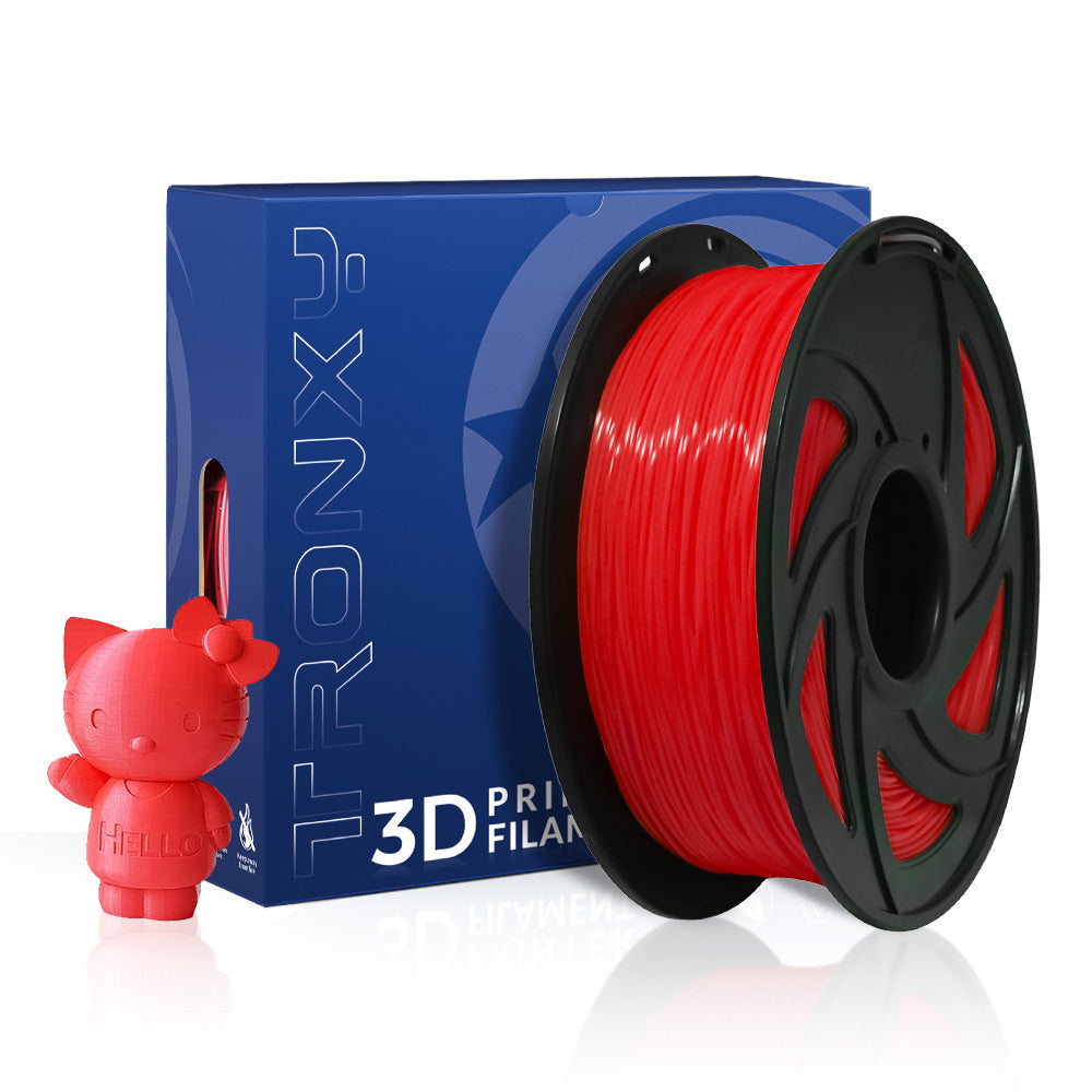Filament TPU rouge flexible 3D 1,75 mm, 2,2 LBS (1KG)