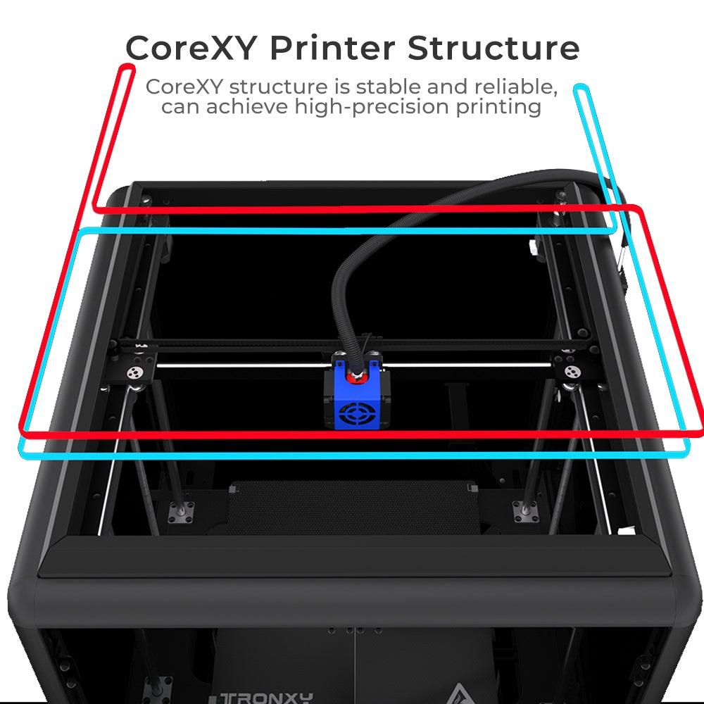 D01 PLUS GUARD CoreXY Structure Integrated Enclosure 3D Printer 330mm*330mm*400mm - Tronxy 3D Printers Official Store