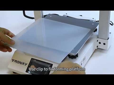 Tronxy Moore 2 Pro Ceramic & Clay 3D-Drucker 230 mm * 230 mm * 250 mm mit elektrischem Putter des Fütterungssystems