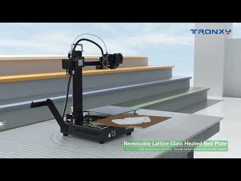 CRUX 1 Mini-3D-Drucker 180 * 180 * 180 mm Schnellmontage Direktantrieb Tragbarer Desktop-3D-Drucker