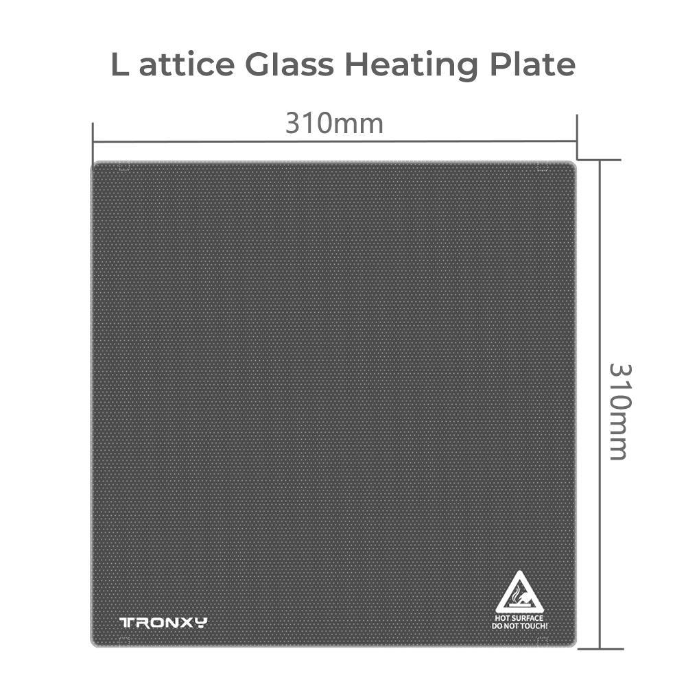 Lattice Glass Heated bed Plate 5 Sizes 3D Printer Parts & Accessorie - Tronxy 3D Printers Official Store