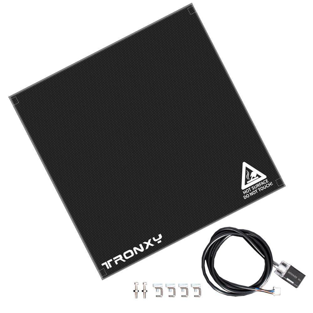 Tronxy Black TR Auto Leveling Sensor + Lattice Glass Plate for X5SA-500 Series/ X5SA-600 Series - Tronxy 3D Printers Official Store