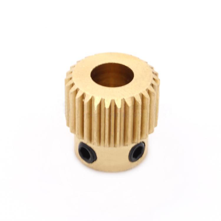 Tronxy Copper Gear Feed filament Drive 26 Teeth wheel 11*11mm (5pcs) - Tronxy 3D Printers Official Store