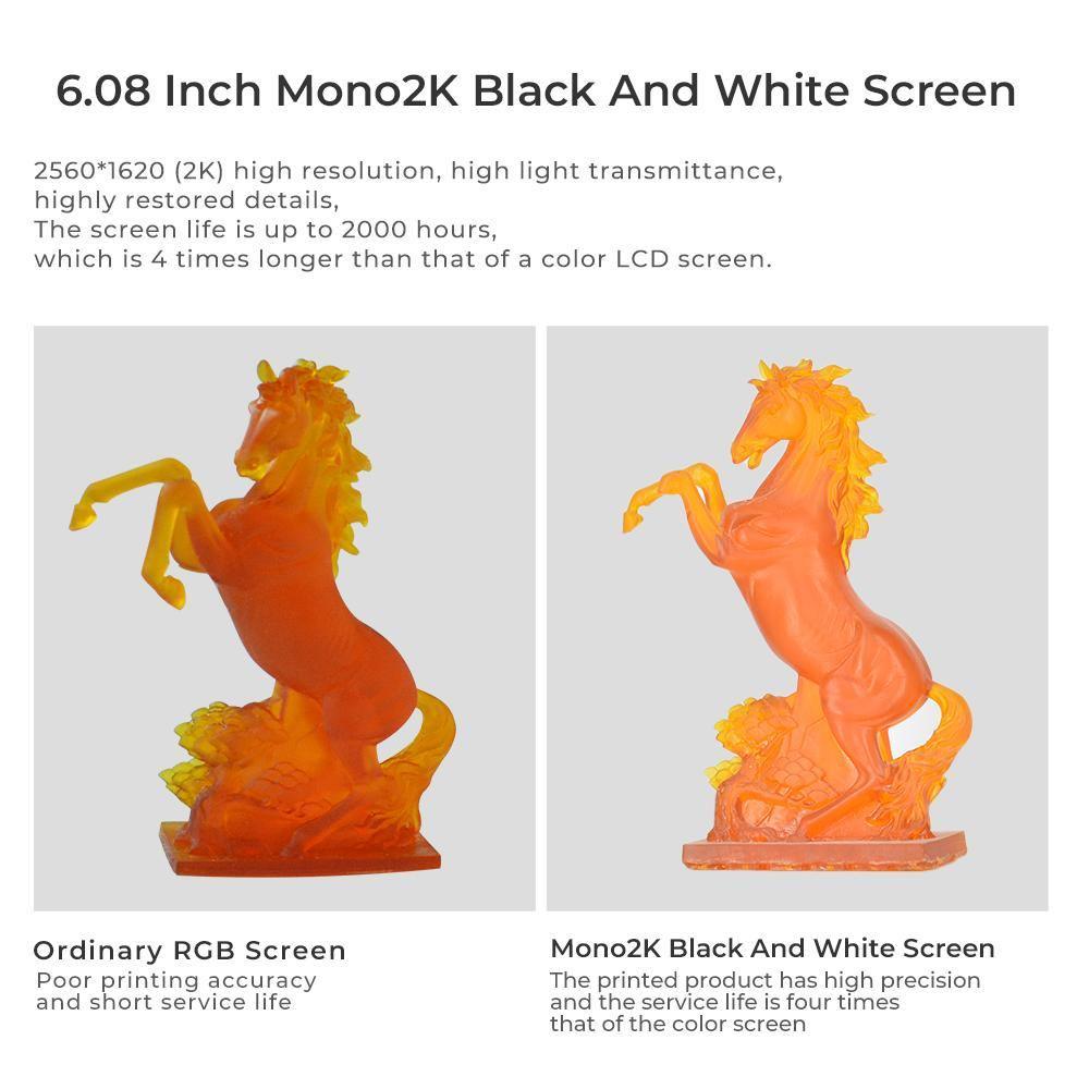 TRONXY LCD Ultrabot 6.08 inch SLA 3D Printer 2K Black and White Screen High Quality 3d Drucker Impressora UV with Resin - Tronxy 3D Printers Official Store